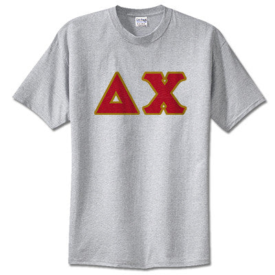 Delta Chi Fraternity Lettered T-Shirt