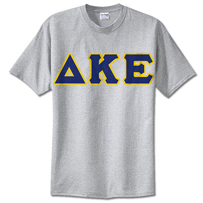 Delta Kappa Epsilon Fraternity Lettered T-Shirt