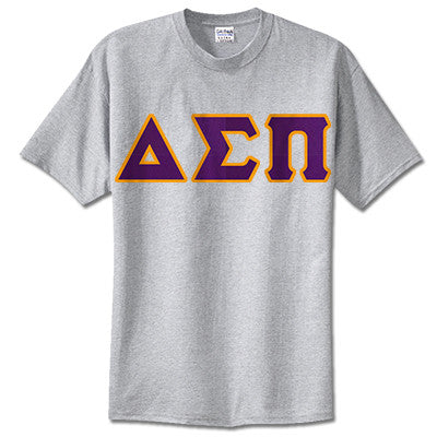 Delta Sigma Pi Fraternity Lettered T-Shirt