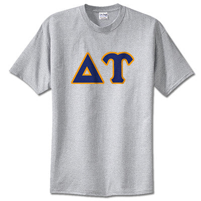 Delta Upsilon Fraternity Lettered T-Shirt