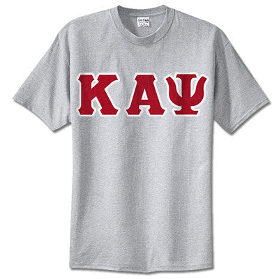 Kappa Alpha Psi Fraternity Lettered T-Shirt