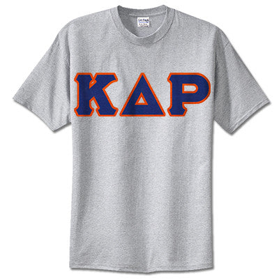 Kappa Delta Rho Fraternity Lettered T-Shirt