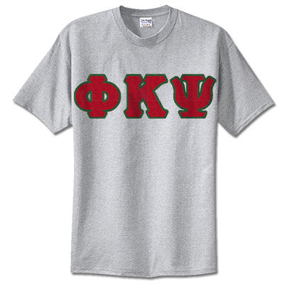 Phi Kappa Psi Fraternity Lettered T-Shirt