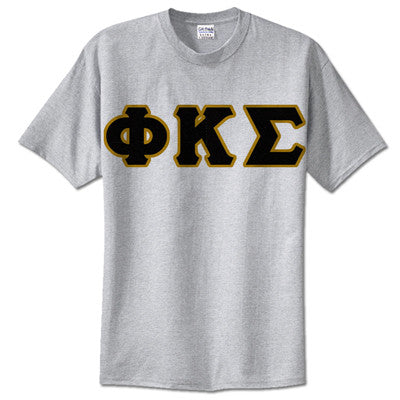 Phi Kappa Sigma Fraternity Lettered T-Shirt