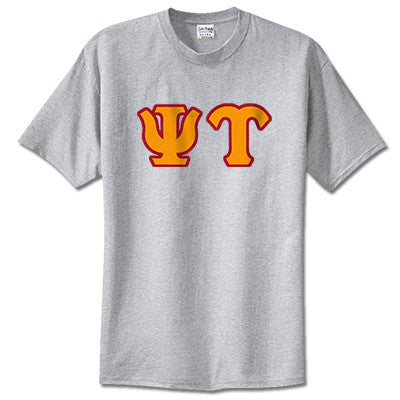 Psi Upsilon Fraternity Lettered T-Shirt