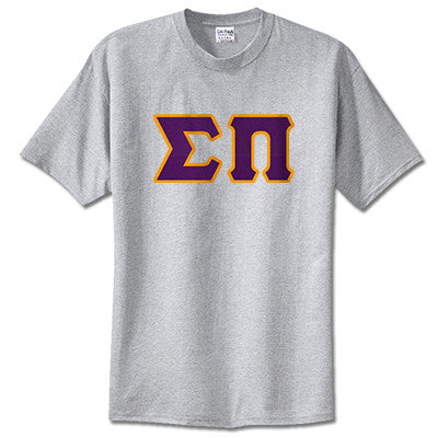 Sigma Pi Fraternity Lettered T-Shirt