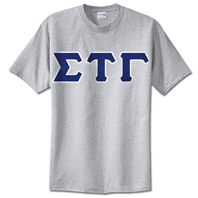 Sigma Tau Gamma Fraternity Lettered T-Shirt