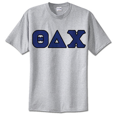 Theta Delta Chi Fraternity Lettered T-Shirt