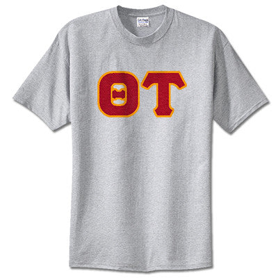 Theta Tau Fraternity Lettered T-Shirt