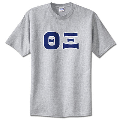 Theta Xi Fraternity Lettered T-Shirt