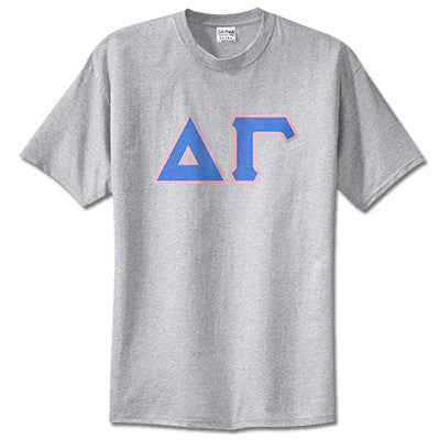 Delta Gamma Sorority Lettered T-Shirt