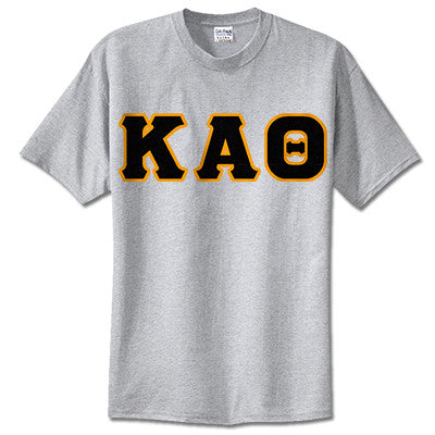 Kappa Alpha Theta Sorority Lettered T-Shirt