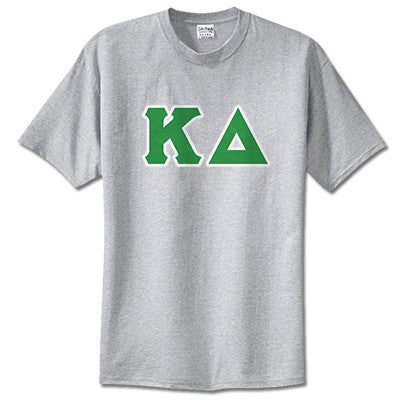 Kappa Delta Sorority Lettered T-Shirt