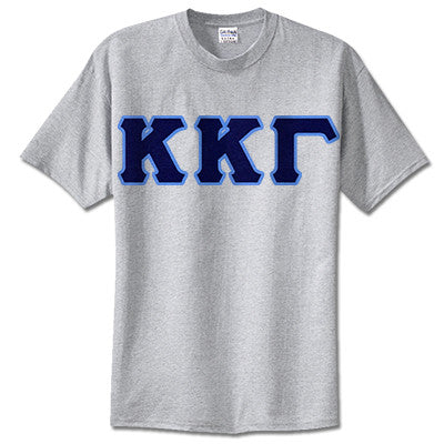 Kappa Kappa Gamma Sorority Lettered T-Shirt