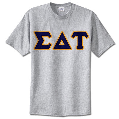 Sigma Delta Tau Sorority Lettered T-Shirt