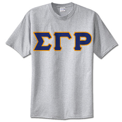 Sigma Gamma Rho Sorority Lettered T-Shirt