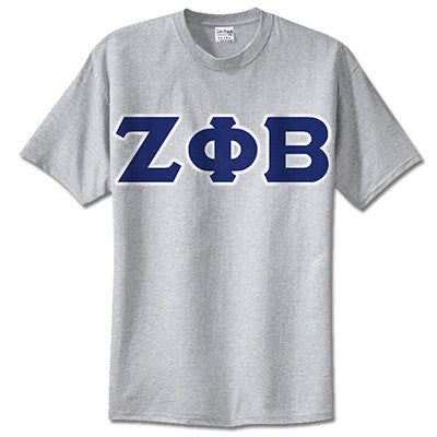 Zeta Phi Beta Sorority Lettered T-Shirt