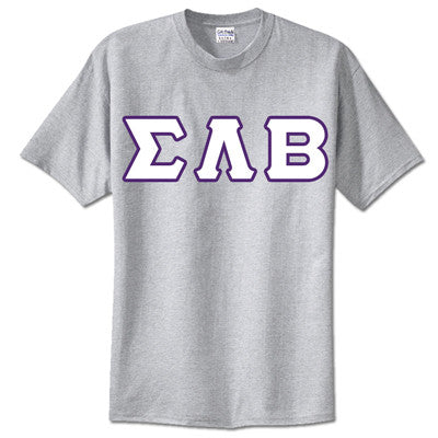 Sigma Lambda Beta Fraternity Lettered T-Shirt